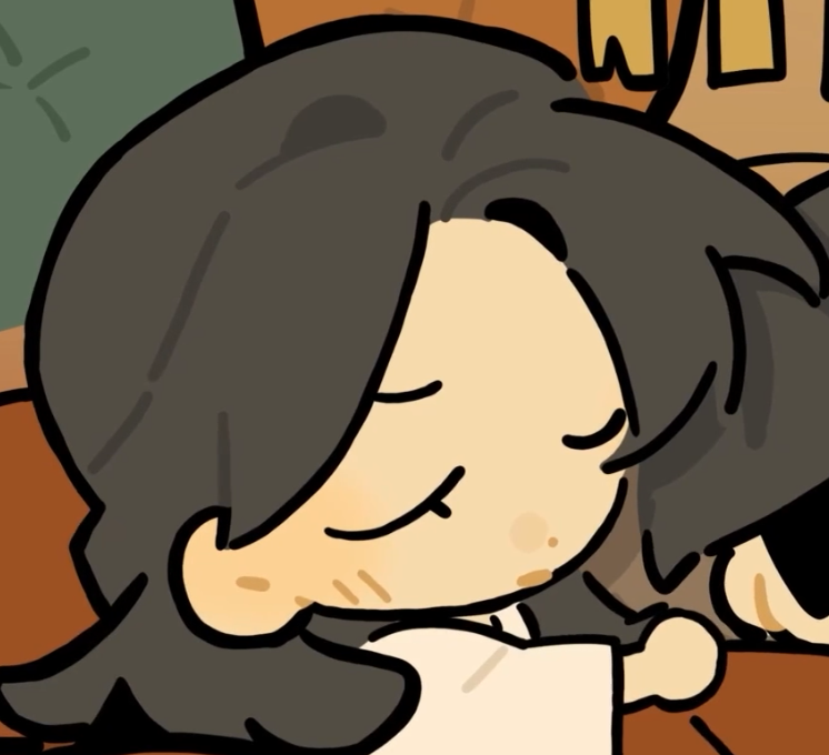 camilikha's tweet photo. everyone behold: sulky wife Xie Lian https://t.co/xoyweuXA34