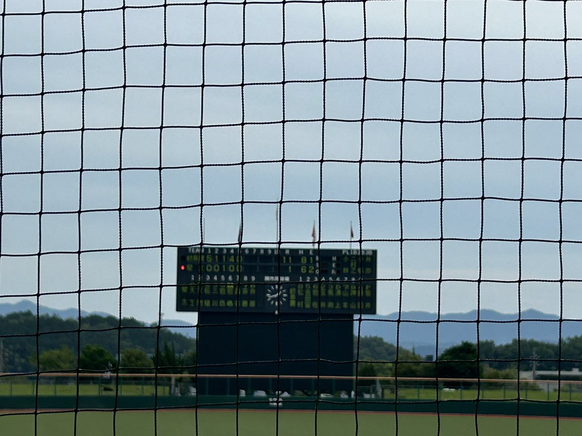 ancyanusmr53's tweet photo. 第108回選手権岐阜大会　1回戦
📍河上薬品スタジアム　第2試合

岐阜農林　511 40 R11 H8 E1
　　斐太　001 00 R1 H6 E2

岐阜農林が5回コールドで2回戦進出。初回に四死球が重なりビッグイニング。その後も着実に得点を重ねました。斐太は3人の3年生が持ち味を発揮。1年の三川も今後が楽しみな選手！ https://t.co/wKarCTvCcr