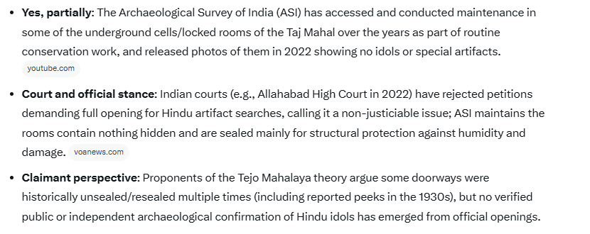 ilyshani's tweet photo. @Vishnu_Jain1 The door was opened before and inside picture was released by ASI. The Allahabad High Court in 2022 have rejected petitions demanding full opening.

https://t.co/ut2OnFe60k https://t.co/h2JSvA90Ya