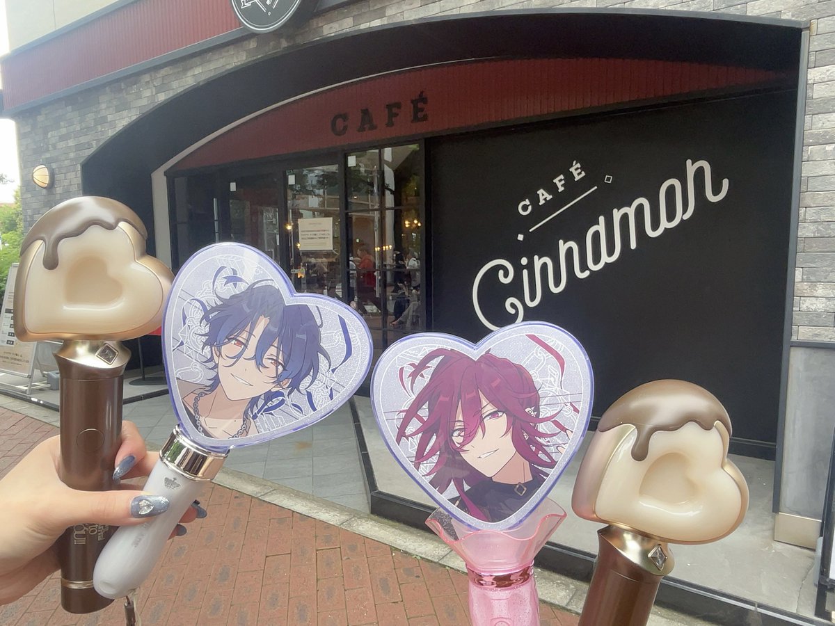 cocorin_i7's tweet photo. カフェシナ行ってきた～～！これから現地向かう💖 https://t.co/I9tKeBJZD0
