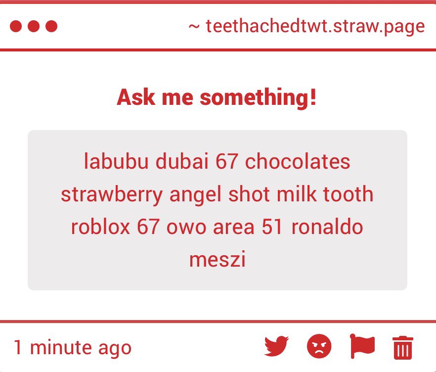 teeth tweet media