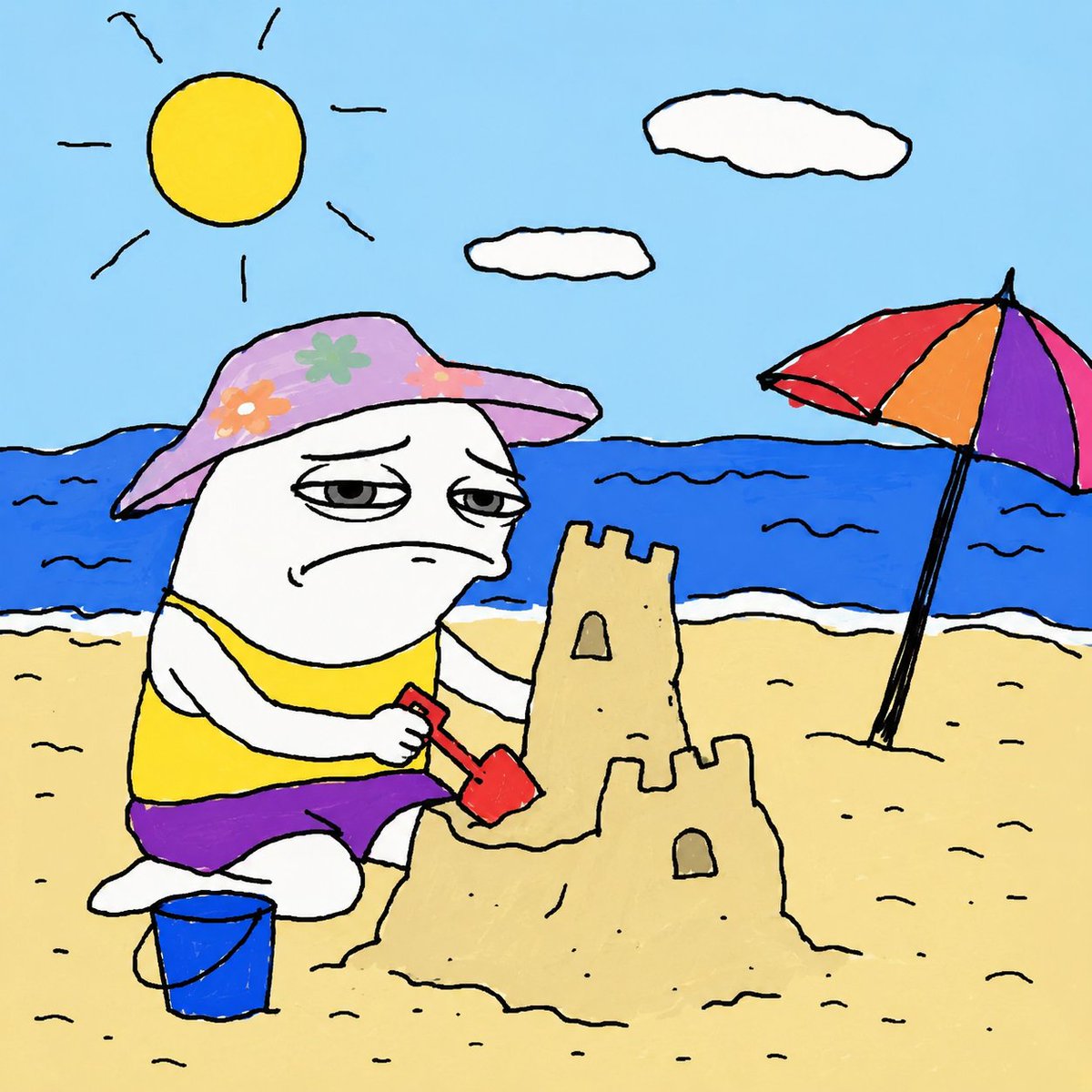 numbcoinada's tweet photo. on vacation.

building an empire that will disappear with the next wave.

still more stable than most portfolios.

$NUMB https://t.co/NjqRxMtV9l