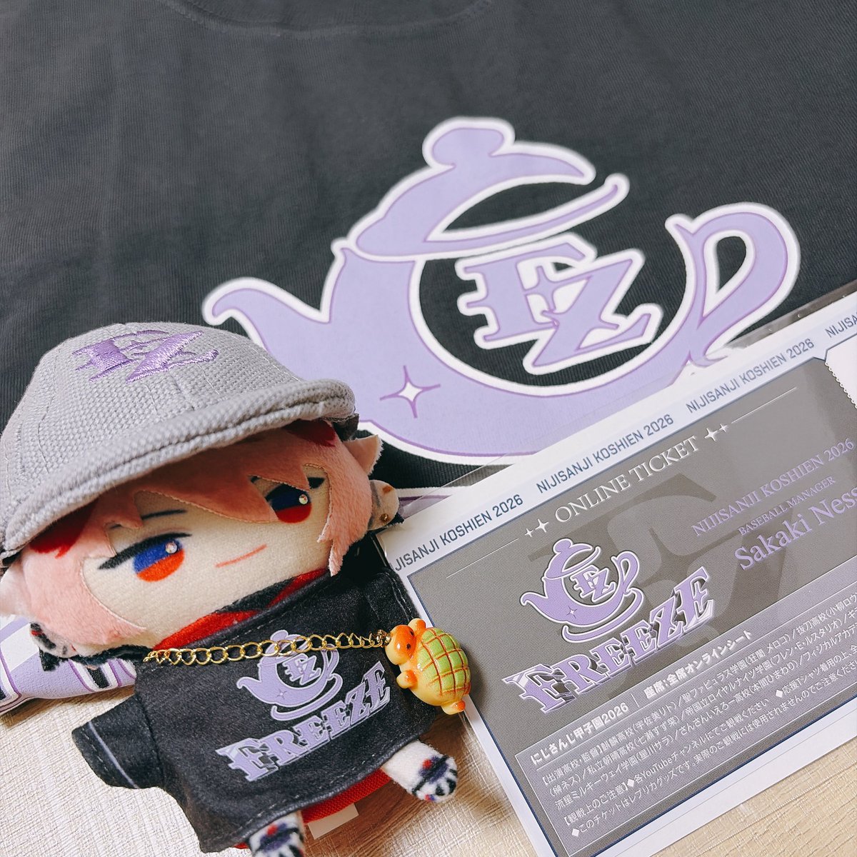 ev49sd's tweet photo. 届いたよ.ᐟ⚾️📢⋆
また熱い夏が始まるね🌈🫖💟 https://t.co/DMBJIYr2cU
