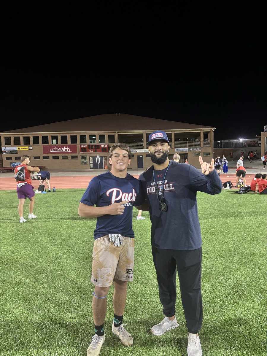 tylerconkey_28's tweet photo. I wanna give a huge thanks to @CSUPFootball for inviting me and having me out at their elite prospect camp today. I started off strong but unfortunately wasn’t able to finish due to a knee injury. Nevertheless I had a great camp and want to thank all the coaches and players for coaching me up.

Recorded a 4.72 40-yard dash, 8’10’’ broad jump, and a 4.69 5-10-5 shuttle.

@CoachBehbahani @paulbrowning81 @kellen_curtis @CoachNDavisOL @Coach_CFuller @Coach_TPearson @PhilipVigil @CoachWooChing @gridironarizona @PrepRedzoneAZ @AZHSFB @SOAZFootball @arizonaftbl @Borghardt_IMG @CoachAvila_