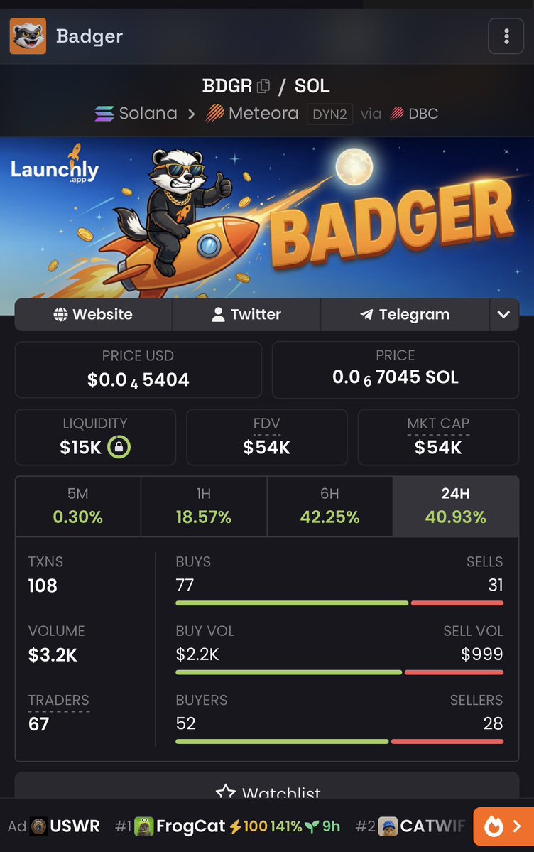 Badger tweet media