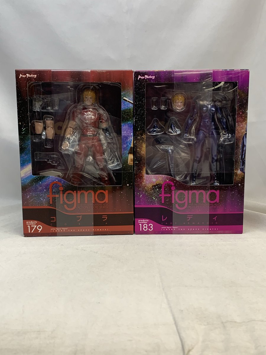 スペースコブラグッズ入荷✨✨ figmaシリーズのコブラとレディ
