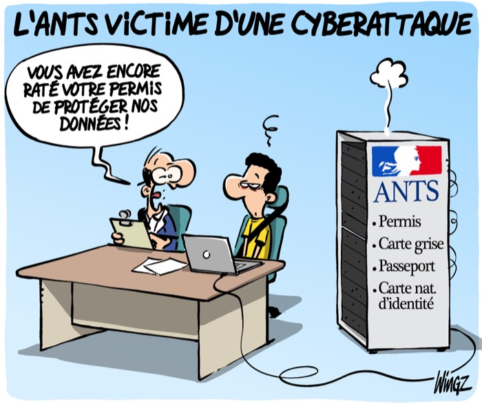 sergiodde's tweet photo. La France en tête des fuites de données en Europe après la brèche de l’ANTS.

Le 15 avril 2026, le portail ANTS, utilisé par des millions de  Français pour leurs papiers d’identité, tombe aux mains de pirates  informatiques. Le ministère de l’Intérieur confirme six jours plus tard  que 11,7 millions de comptes sont exposés, soit près d’un Français sur  six. 

Pourtant, l’État poursuit la généralisation de ses services  numériques centralisés, de France Identité à FranceConnect, sans changer  de cap.

Selon une enquête de la société de cybersécurité Surfshark, relayée par Epoch Times,  la France se classe première d’Europe de l’Ouest pour les violations de  données sur la période 2004-2026, et deuxième au monde pour la seule  année 2026, juste derrière les États-Unis.

Profession Gendarme https://t.co/6gXKjZF9tk