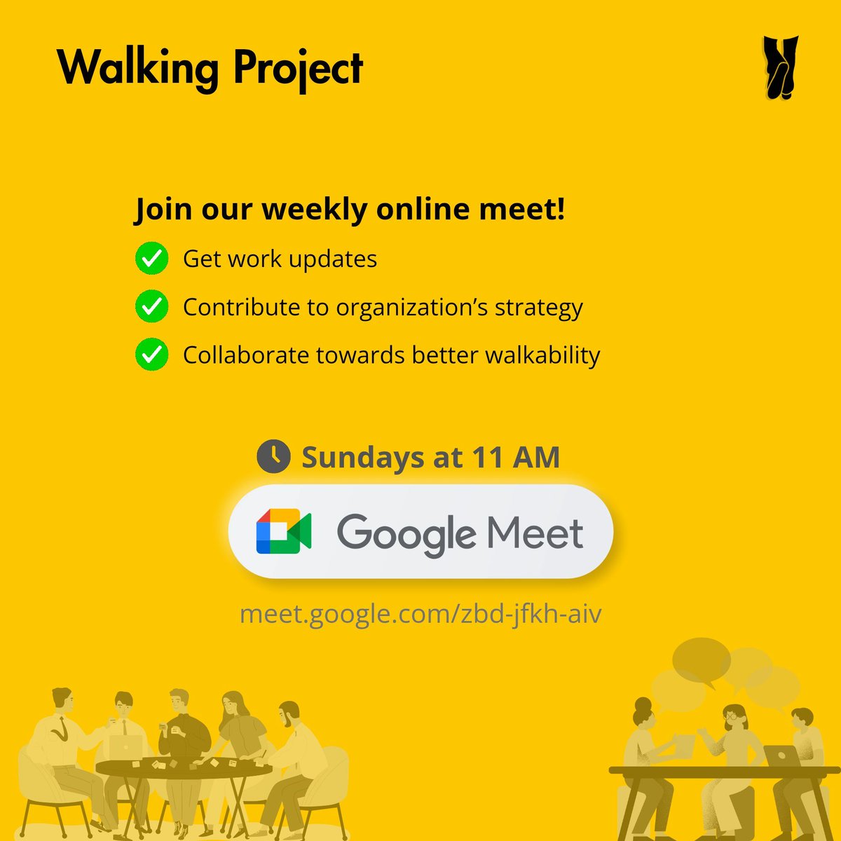Walking Project tweet media