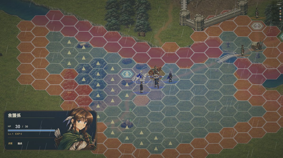 ikonos_studio's tweet photo. はじめまして。UnityでHEX SRPG『MARGINALIA』を個人開発しています。
敵味方が入り乱れる行動順。
敵を捕らえ、仲間にするか、身代金と交換するのか。
2027年Steam発売予定。
制作過程を投稿します。気になったらフォローお願いします！
#ゲーム制作 #SRPG https://t.co/x1mYHBrH1D