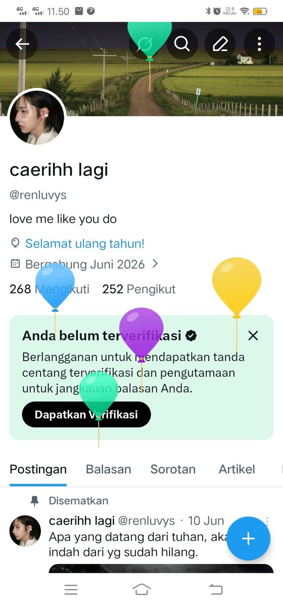 caerihh lagi tweet media