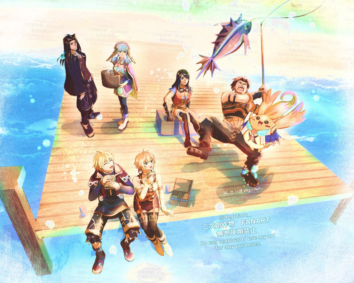 degutaro_'s tweet photo. エンディング🌊 https://t.co/gxmrqAmauQ