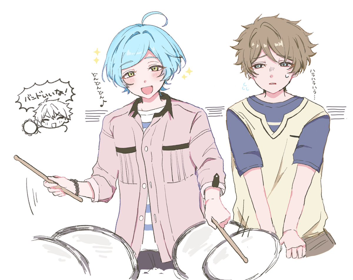 coco0_o1's tweet photo. どんどんどん♪(マイペースにドラムを叩いている) https://t.co/mQ5DlraIhx