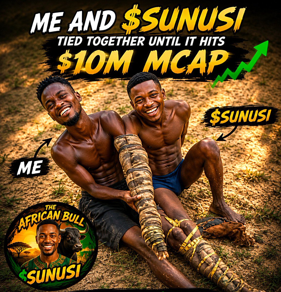 Musa_Reskona's tweet photo. Day 4 of posting $SUNUSI – The African Bull, until it hits $10M MCAP

Still not in? DYOR and grab the discount at $500k

CA: 2vvw3cSwibzGD6SgW9QzRaBdmjkYrvs218DUy6VWpump https://t.co/wY9gPX54wh