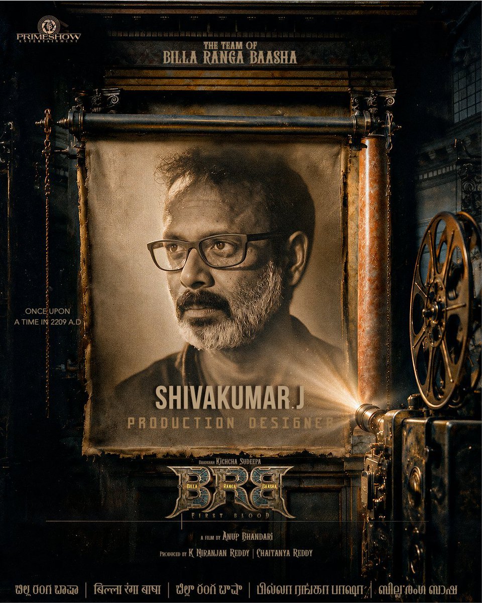 TheSudeepTrends's tweet photo. The Architect 🫡

Welcome onboard @shivakumarart sir 😍

#BRBFirstBlood @KicchaSudeep 
#KicchaSudeep https://t.co/ZgPr4ApVzt