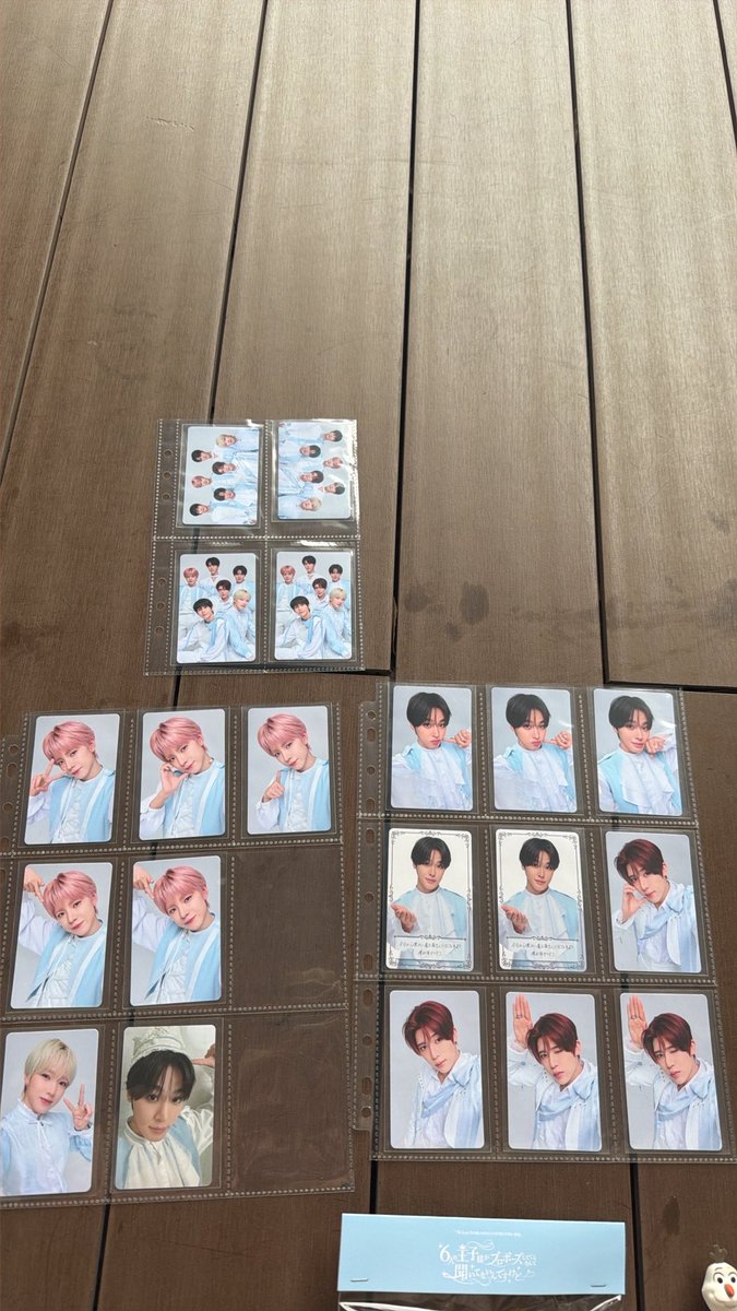 S__3smjp's tweet photo. NCTWISH nctwish ウィシ ペンミ ラントレ 交換

譲）画像のもの

求） リョウ特典トレカ（サイン無し）
ジェヒ 犬、ピース 特典トレカ（サインあり）

お気軽にお声掛けお願い致します🍀

 #ウィシ #ウィシペンミ #NCTWISH https://t.co/pMQkdXLxXD