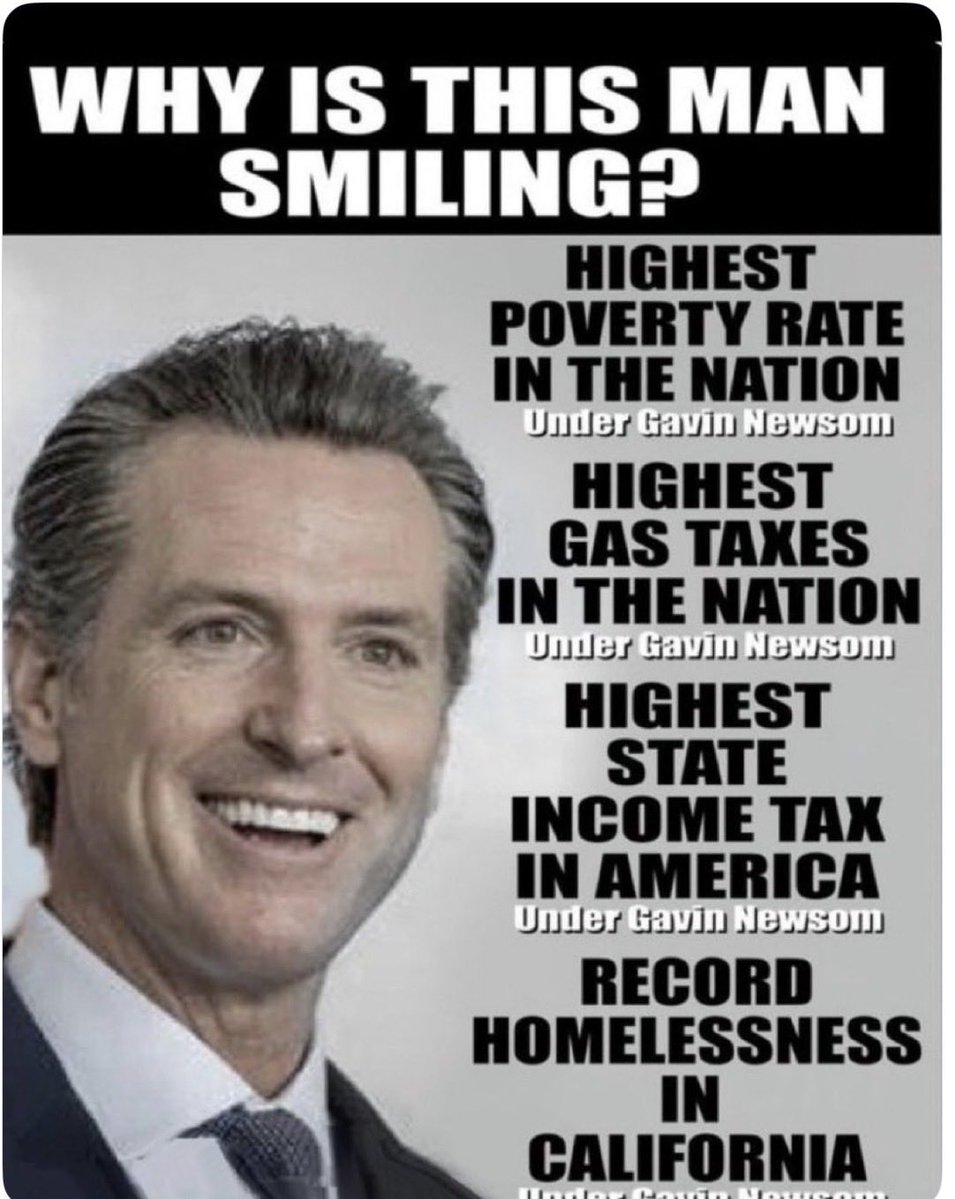 EWretired's tweet photo. @GavinNewsom https://t.co/7nS7YfKCCc