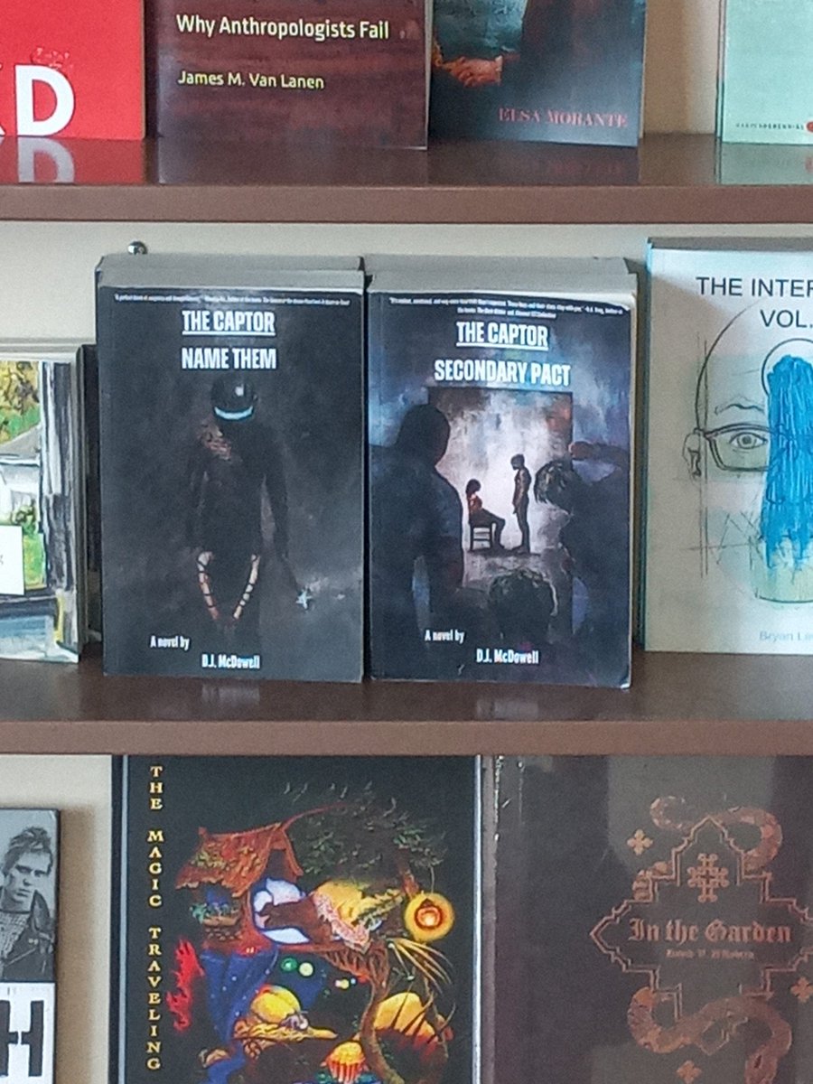 djmcdowell2025's tweet photo. “Last Word Books” in Olympia, Washington has copies of “The Captor: Name Them” and “The Captor: Secondary Pact” in stock!
#lastwordbooks #olympiawashington #thecaptornamethem #thecaptorsecondarypact
#thecaptors #horrornovels #horror #scarynovels #bookstore #thriller https://t.co/9T3YQiLiXK