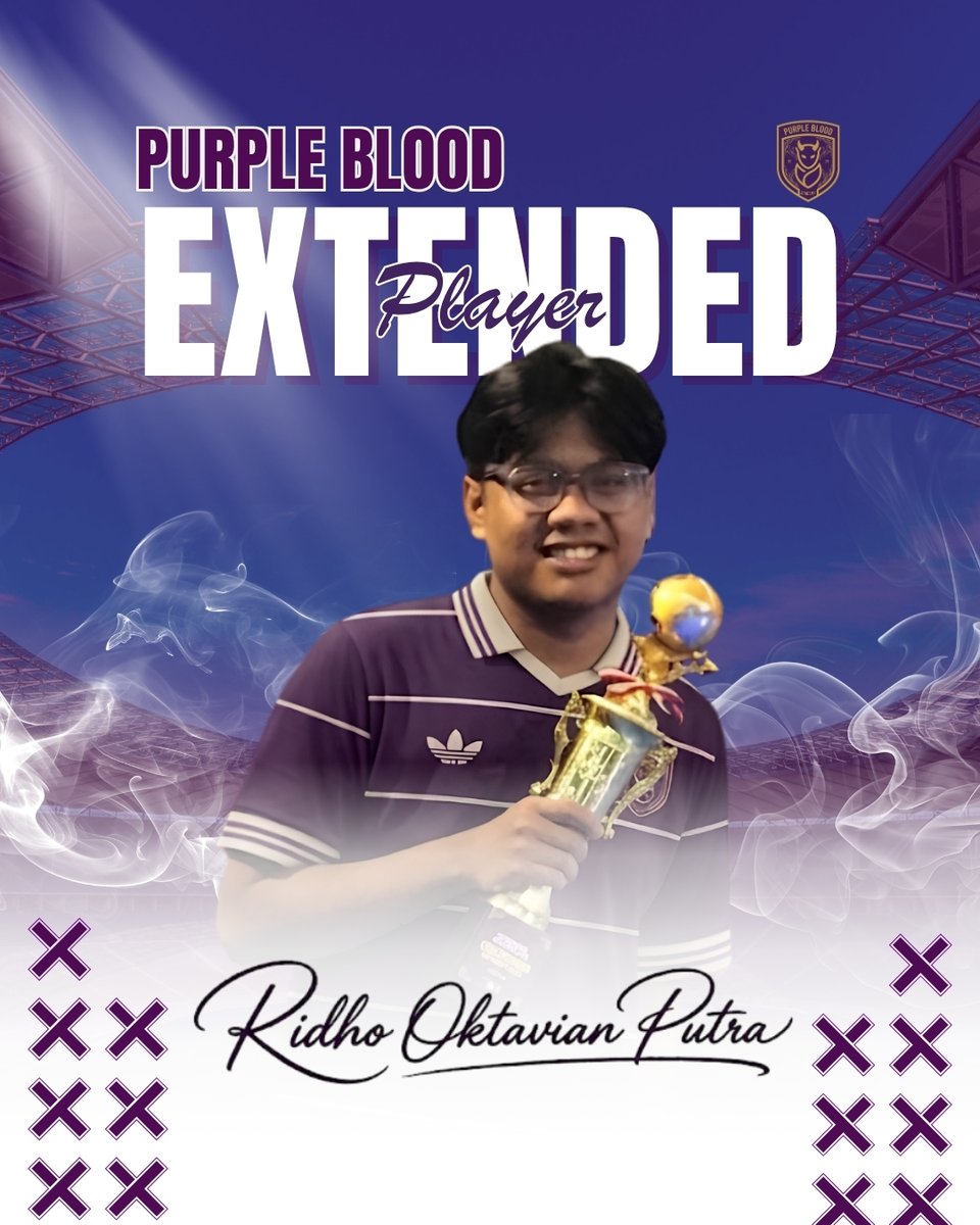 purpleblood_fpl's tweet photo. PLAY LIKE DORGU ⚡️

Lembaran cerita sebelumnya terus berlanjut. Goresan tinta akan terus terukir. 

Ridho Oktavian Putra @KosukeArashii masih bersama kita 💜😈

#PurpleBlood #Extended
#RidhoOktavianPutra https://t.co/eWjPdZwiRh