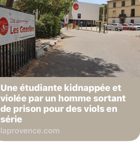 Ad_Vitam44_'s tweet photo. 🚨🚨🚨🚨 »Sous la menace d’un couteau, une jeune femme est enlevée, séquestrée trois heures et violée sur les hauteurs d’Aix-en-Provence.
L’agresseur ? Un récidiviste déjà condamné en 2013 à 18 ans de réclusion pour des viols en série. 

Libéré le 6 juin dernier. Moins d’un mois après, il recommence.
Ces monstres ne s’arrêtent jamais, et notre justice les remet dehors comme si de rien n’était. »
Assez. Pour les récidivistes de ce calibre, c’est la prison à vie. Point final.
Combien de victimes faudra-t-il encore ? »