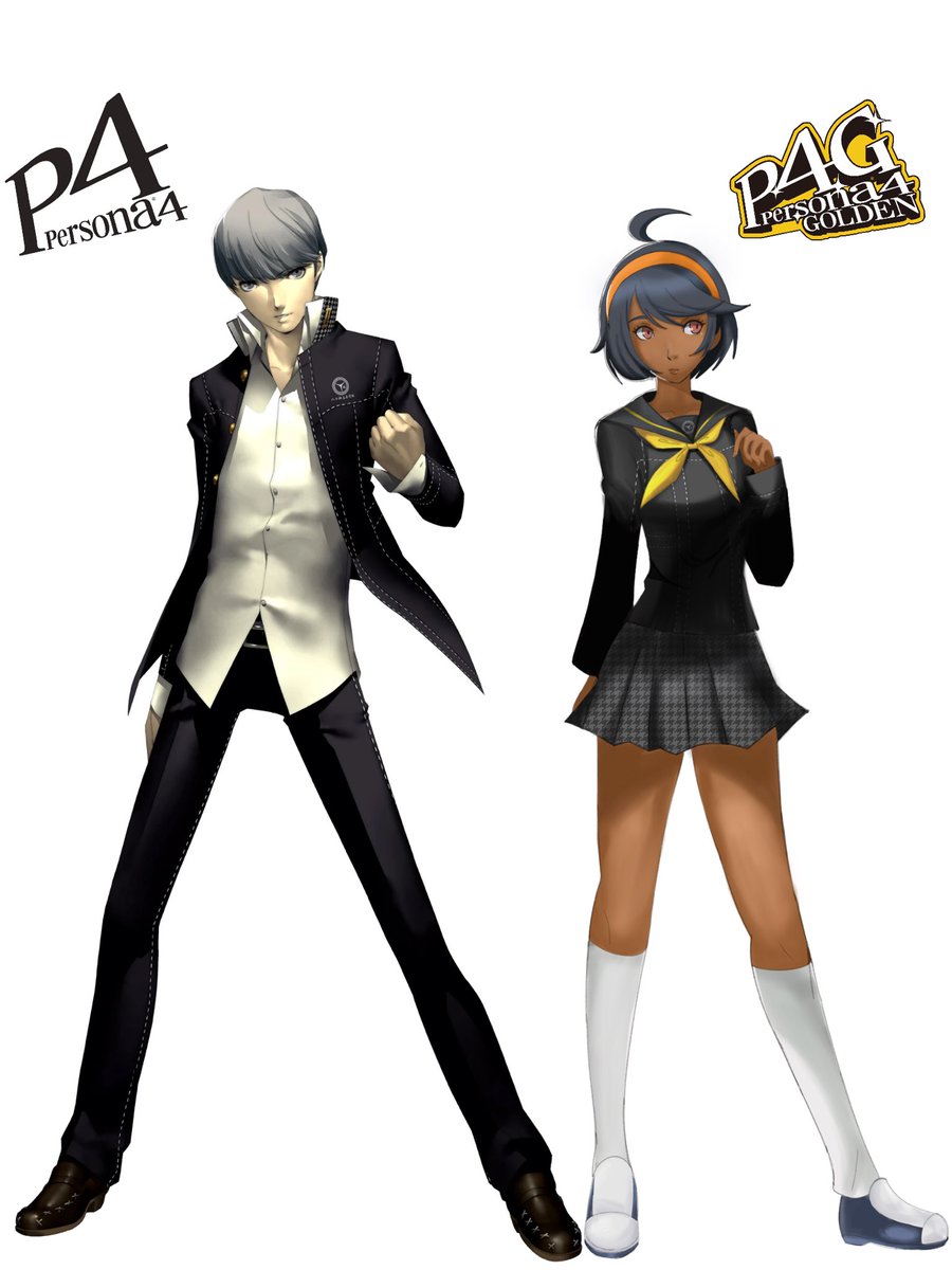 Icyysugarr's tweet photo. Yu and kushina sprite compare #Persona4 #persona4Revival #persona4femc https://t.co/lA9dMCVZky