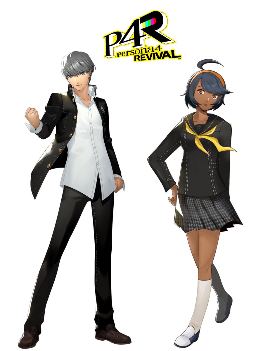 Icyysugarr's tweet photo. Yu and kushina sprite compare #Persona4 #persona4Revival #persona4femc https://t.co/lA9dMCVZky