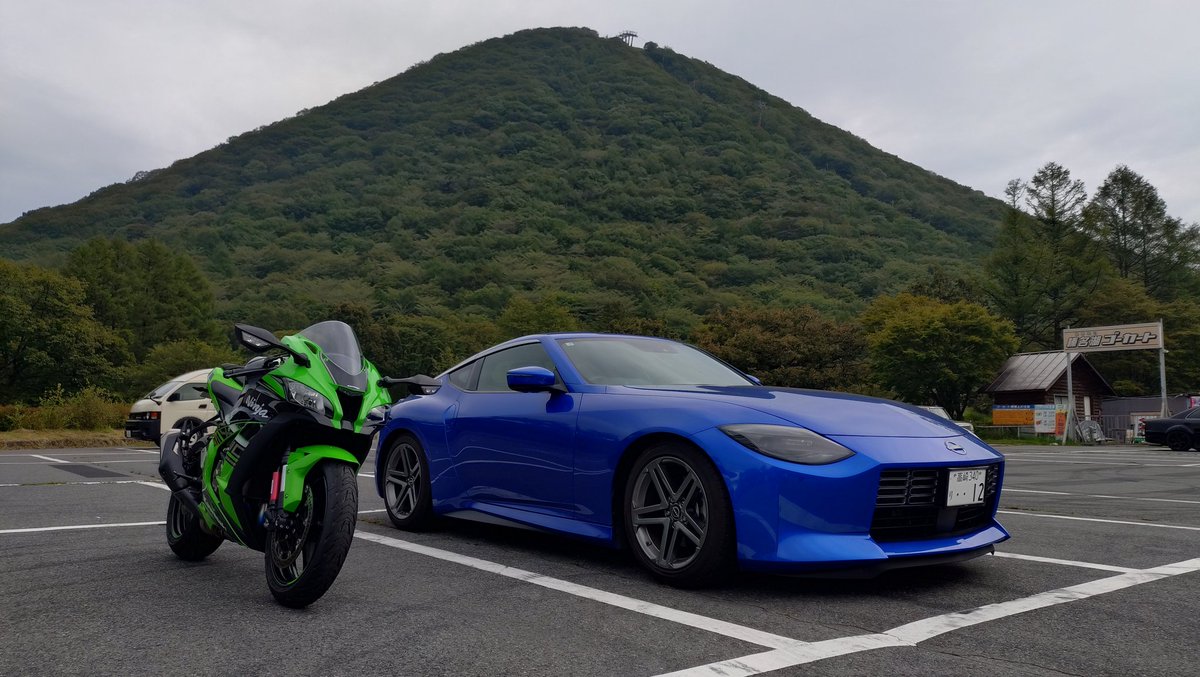 本日の榛名山！ 今月3回目〜 #榛名山 #フェアレディZ