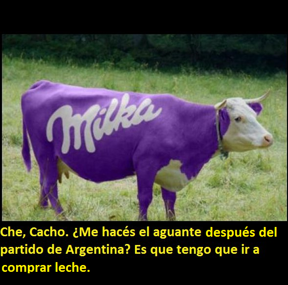 FacundoBonella's tweet photo. @altashanta Mientras tanto, la vaca de Milka... https://t.co/mZt7gZRqf4
