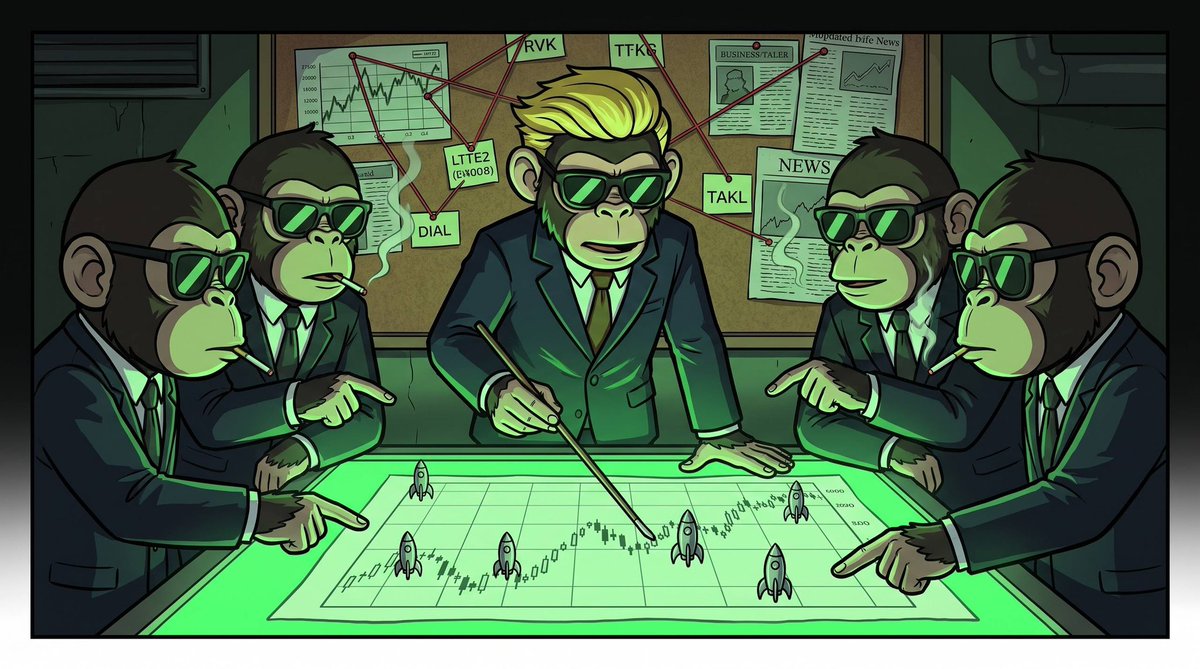 apesdothood's tweet photo. The apes are always plotting… https://t.co/PbY6WI4xHy