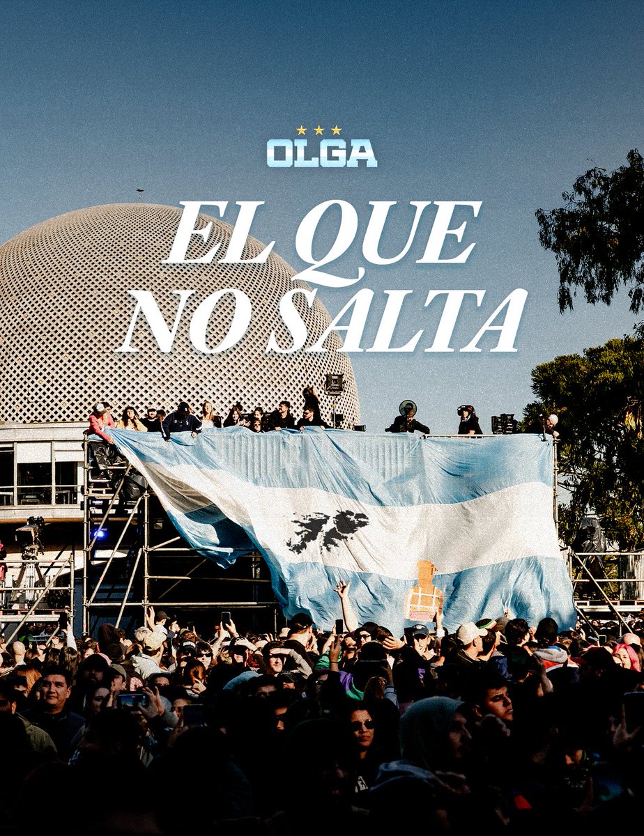 olgaenvivo's tweet photo. Por Malvinas, por el Diego, por la última de Leo.

🇦🇷Argentina quiero verte bicampeón. https://t.co/NcCr6DdKND