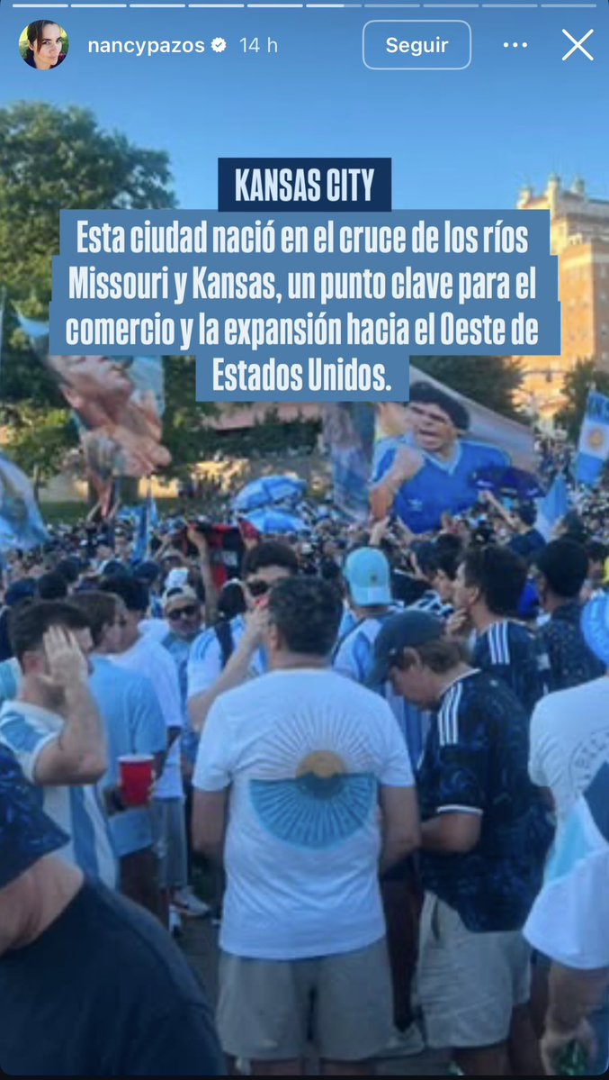 NegroCensurado's tweet photo. Vos me decís que la ultra kuka de Nancy Pazos que vive llorando por el gobierno y que no se llega a fin de mes fue a KANSAS CITY a ver el mundial. https://t.co/CzhQjZdSlS