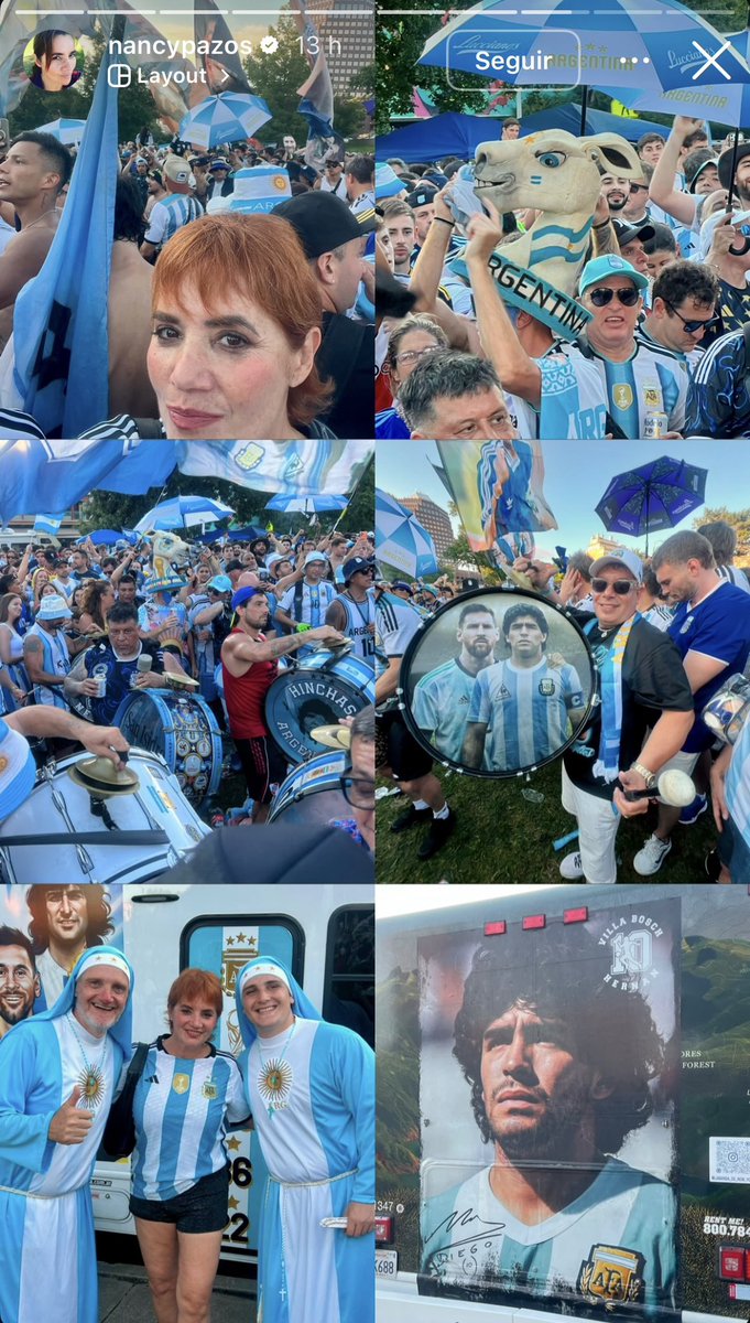 NegroCensurado's tweet photo. Vos me decís que la ultra kuka de Nancy Pazos que vive llorando por el gobierno y que no se llega a fin de mes fue a KANSAS CITY a ver el mundial. https://t.co/CzhQjZdSlS