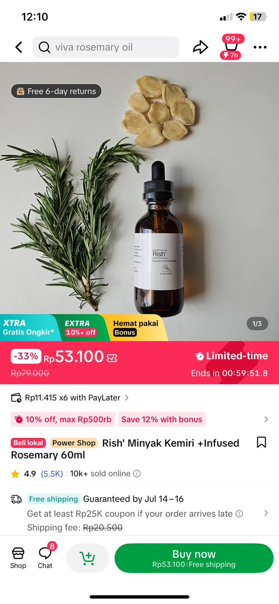 colashakerr's tweet photo. @thvdisini harusnya adaaa ya. tapi aku krmn belinya di tiktok. yang iniii produknya yg ada infusef rosemary kalo aku kemaren

https://t.co/upEEhs8SCE https://t.co/Kfru42ApFb
