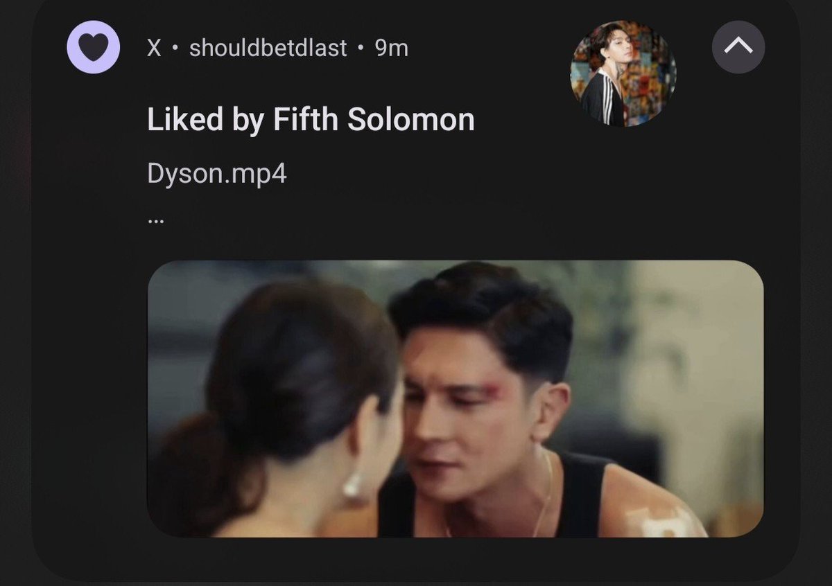 shouldbetdlast's tweet photo. The notification I never expected.

Thank you for Episode 14, Direk @FifthSolomon 🩷 Really appreciate all the hard work and heart you put into bringing this story to life. It’s been amazing seeing the book become reality. Kudos 🙌🏽 https://t.co/5n6pmPgeyL