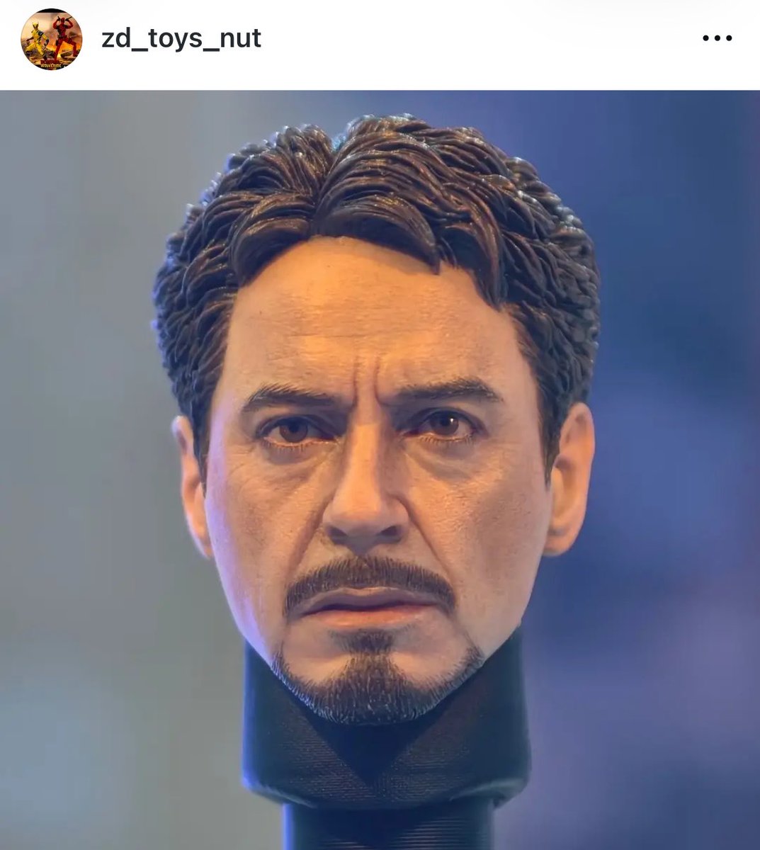 ZD toys のトニー・スターク ヘッドの出来すごいな… 普通にハイエンド