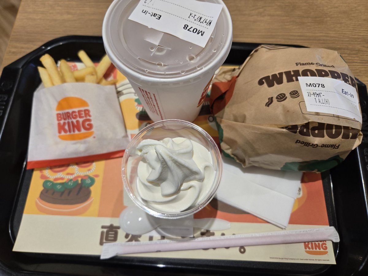 hanayami_kmc's tweet photo. バガング美味すぎて晩飯用に追加でバーガー1つ買ってしまいました https://t.co/LLlS1MZjT9