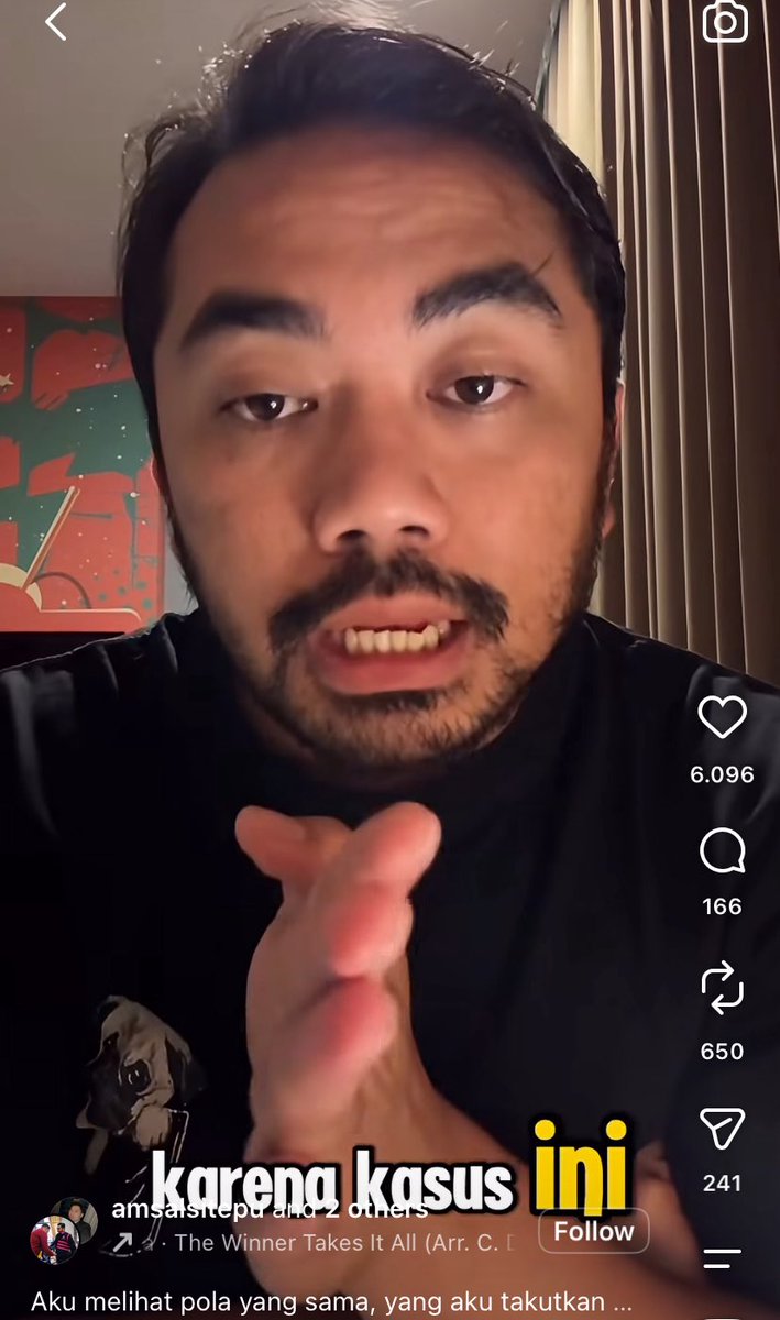 LambeSahamjja's tweet photo. amsal sitepu mengajak warga mengawal kasus febrie si manusia emas karna:
- ada pola yang dengan kasusnya
- jaksa dulu yang bermasalah di limpahkan ke kejagung
- tapi sampe hari ini jaksa tsb masih kerja 
- tidak terjadi apa apa
- dia menilai febrie juga akan ke arah sana https://t.co/GGmGhEV8t0