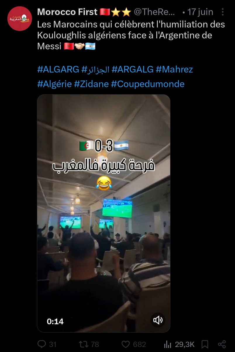 amchichiww's tweet photo. @myachoco3 Le peuple le plus malhonnête au monde c’est bien le Maroc https://t.co/wlhuSDWhfW