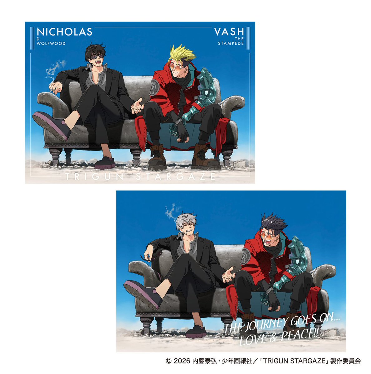 コレイズ販売終了間近】 TRIGUN STARGAZE_クリアポスターセット／完結