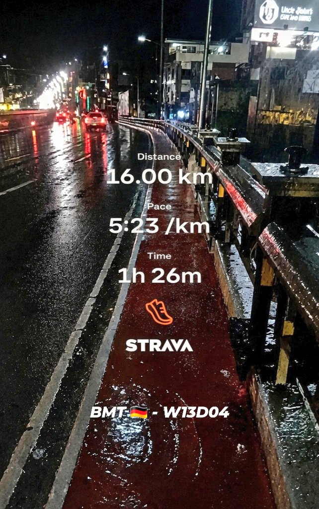 mait_sumn's tweet photo. Week 12 &amp; 13 reinforced the fact that CONSISTENCY is the BLUEPRINT, not an 'existential struggle.'

​No word salad or spiritual alibis. Just laced-up feet hammering dark morning pavement. The ground doesn't ask if you're loyal; it just records mileage. 

That's the benchmark. 
🔥 https://t.co/2PXk6YeRaD
