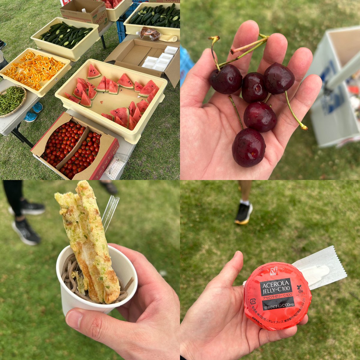 nanamiq's tweet photo. 今年も小布施見にマラソンに参戦
たくさん食べすぎて写真が…
今年は曇り空で走りやすかったです
それでもこの時期は暑いけど https://t.co/cpKALFlF7l