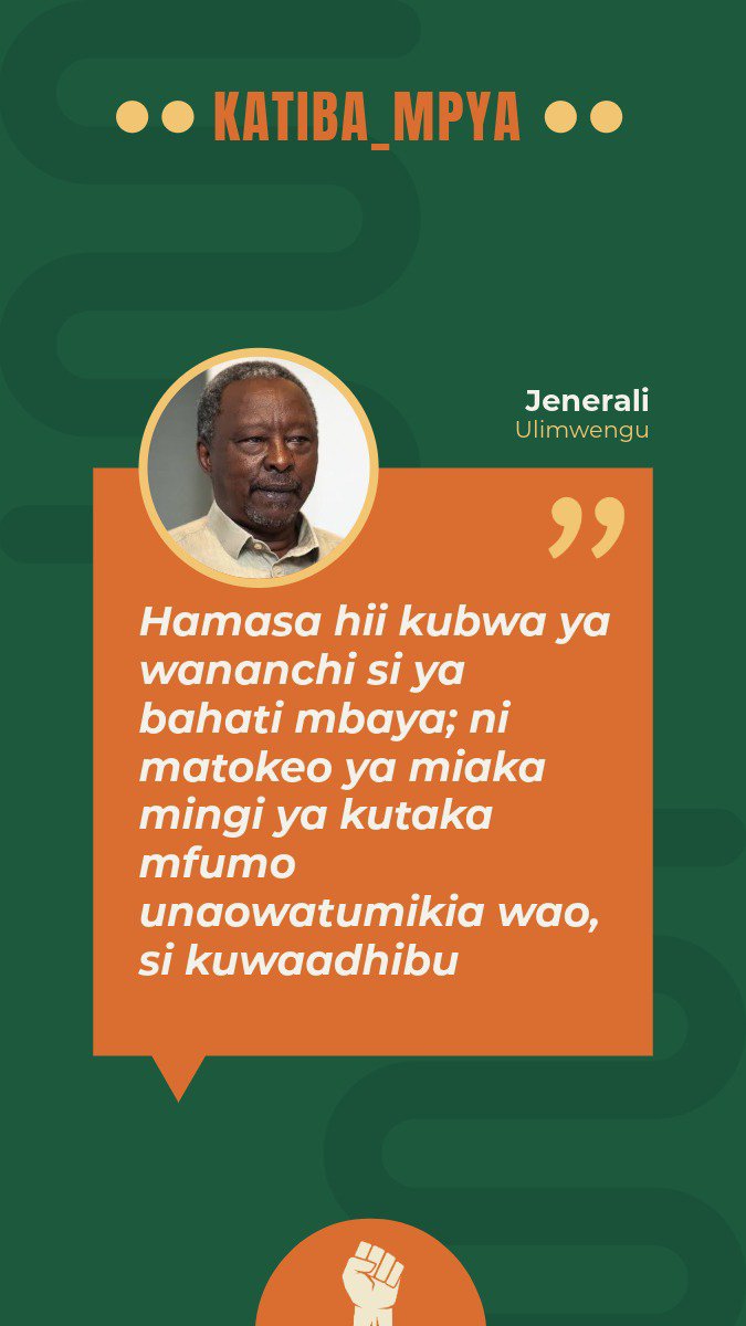 NamdiAzikiwe's tweet photo. Ni namna gani tunaweza toa hamasa kwa wananchi wenzetu kuweza kushiriki kupinga CCM kuchezea mchakato wa mabadiliko ya #KatibaMpya nchini ambayo itasaidia wananchi kupata viongozi wanaowataka?   #KatibaMpya #WenyeNchiWananchi https://t.co/A8zcgCGJKC