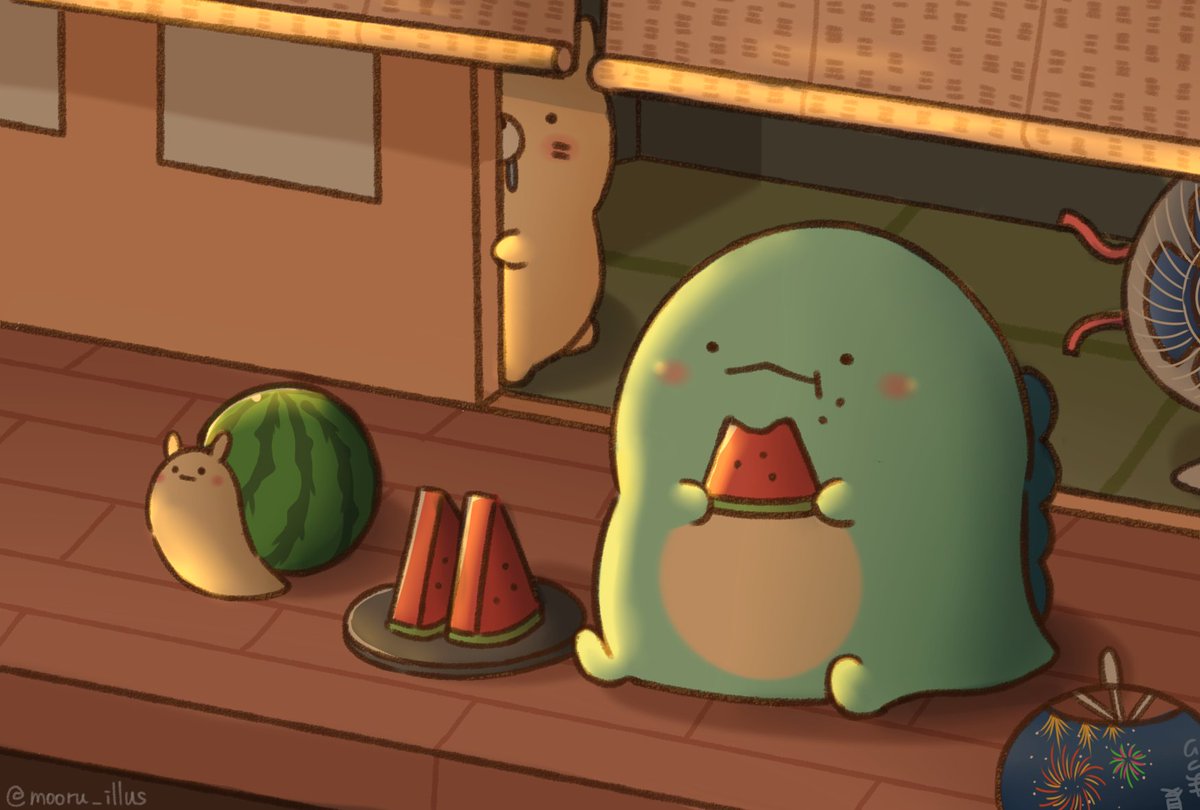 ミンミン 🎐🍉⁡ ﾐﾝﾐﾝﾐﾝﾐﾝﾐﾝﾐﾝ #サンエッ活