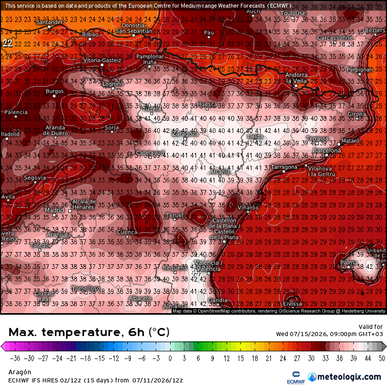 globerourdiales's tweet photo. 🚨🌡️Atentos a las temperaturas que se ván a registrar previsiblemente en Mallorca durante la próxima semana. Mucha hidratación y evitar hacer deporte en las horas centrales del día🥵 https://t.co/p9XaQ8s0LC
