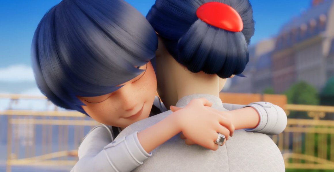 powered890's tweet photo. Oh no, Tomoe's never hugged Kagami! So that moment in Yaksi Gozen was the first hug they shared as mother and daughter, a hug Kagami thinks was out of love, but was actually a ploy by Tomoe and Lila to make everyone think Tomoe is trying to change for her daughter. #MLBS6Spoilers https://t.co/ieaSe90TXa
