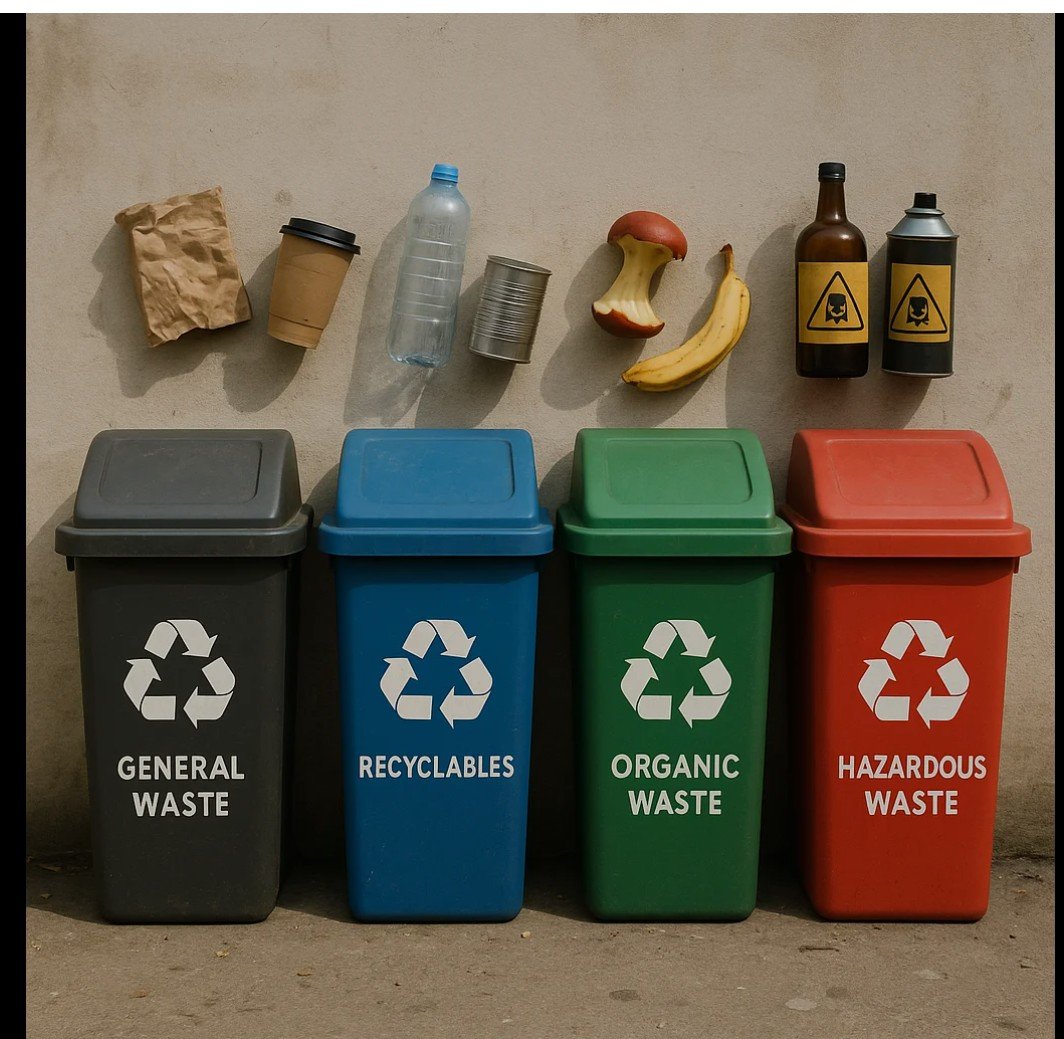 ShobanaRaviNews's tweet photo. The governments are trying their best to educate people in waste seggregation. If the sellers use the respective colour bags to pack their goods for delivery it will be educative as to how to segregate waste and also be easier for people to handle garbage. The use of the biodegradable bags will also come down to a good extent.
 
Blinkit, zepto, Instamart and otherquick commerce platforms can deliver veggies in green bags, the different products in plastic containers in blue bags, and chemicals in red bags. This will make things easy for the sanitation workers as well.

@arunraajkg