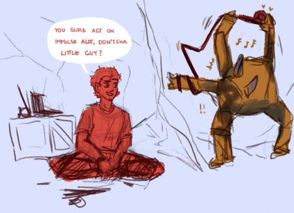 NOW37BLU3's tweet photo. Project Hail Mary AU!Been rewatching Project Hail Mary and I knew I had to do Tango and Impulse.... #tangotekfanart #impulsesvfanart #tangotek #impulsesv #digitalart #phm #projecthailmary #myart #art #doodle https://t.co/MZP6Pzt7ul