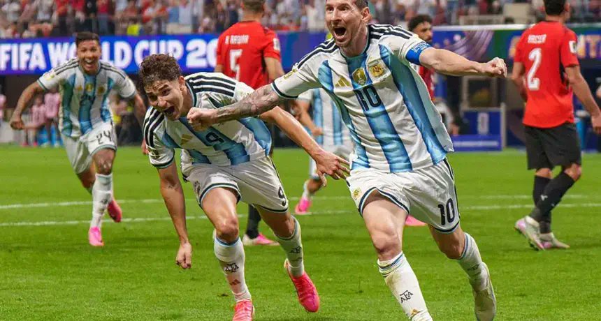 RayTouchline's tweet photo. I think the “FIFA helped Argentina” narrative has permeated football discourse far more deeply than many of us realise.

After Argentina’s last match against Egypt, someone close to me confidently said, “If not for FIFA helping Argentina, Egypt would have won.”

Naturally, I asked if he had watched the match. Your guess is as good as mine.

I had to break the game down brick by brick, with video evidence, before he finally admitted that the claim did not reflect what actually happened on the pitch.

There is nothing wrong with pushing an agenda, but at least do your homework. Do not build your argument around claims that immediately make people question your credibility.

And to Messi fans: you people do not control the narrative nearly enough. What you are doing to Ronaldo fans now is nothing compared to the propaganda and ridicule they pushed when Messi had not yet won a major international trophy.