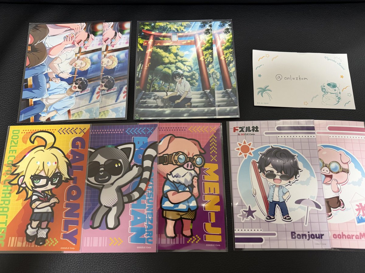 onluzkom's tweet photo. 【交換】再更新
ドズル社　ブロマイド
夏休み　セブンSD

譲：画像1〜3 (すべてＬ判)

求：画像1、2
(🍌⛄️＞🦍)

🍌🍆⇆🍌⛄️優先
郵送でのお取引

検索からもお気軽にお声掛けください🙇 https://t.co/urylCV5iBl