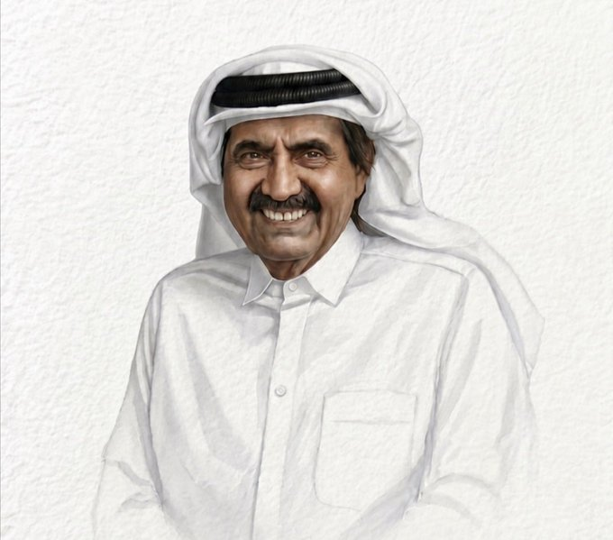 YZaatreh's tweet photo. رَحمَ الله الأمير القطري (الوالد) الشيخ حمد بن خليفة آل ثاني.. 

وخالص العزاء لأهلنا في قطر.

وإنا لله وإنا إليه راجعون. https://t.co/SUENG974Qs