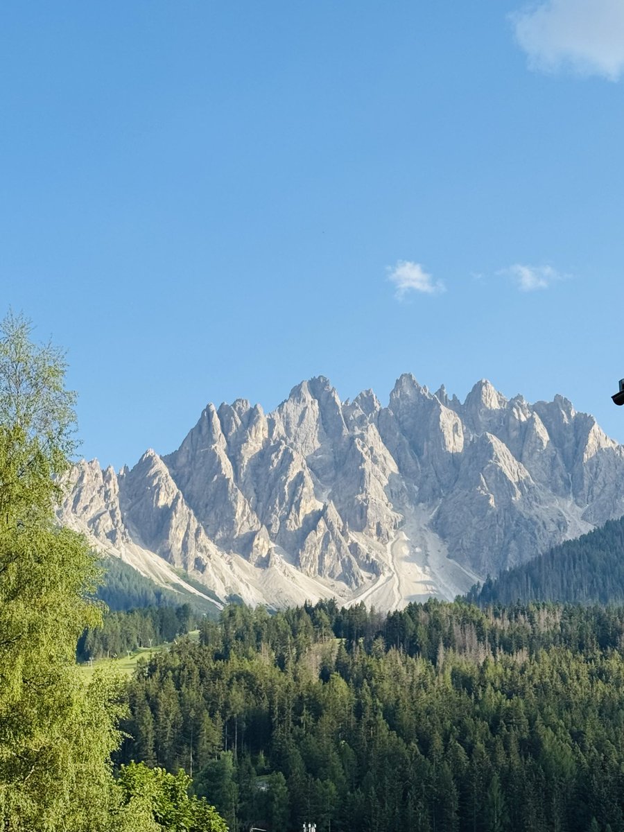 CourtStrand's tweet photo. After six difficult months, we finally took time to recharge and celebrate my 50th birthday and our upcoming 20th anniversary. ❤️ Grateful for the family and friends who carried us through. Our @TrekTravel Dolomites adventure was the perfect reset. #Dolomites #GratefulHeart https://t.co/cG7dNru483